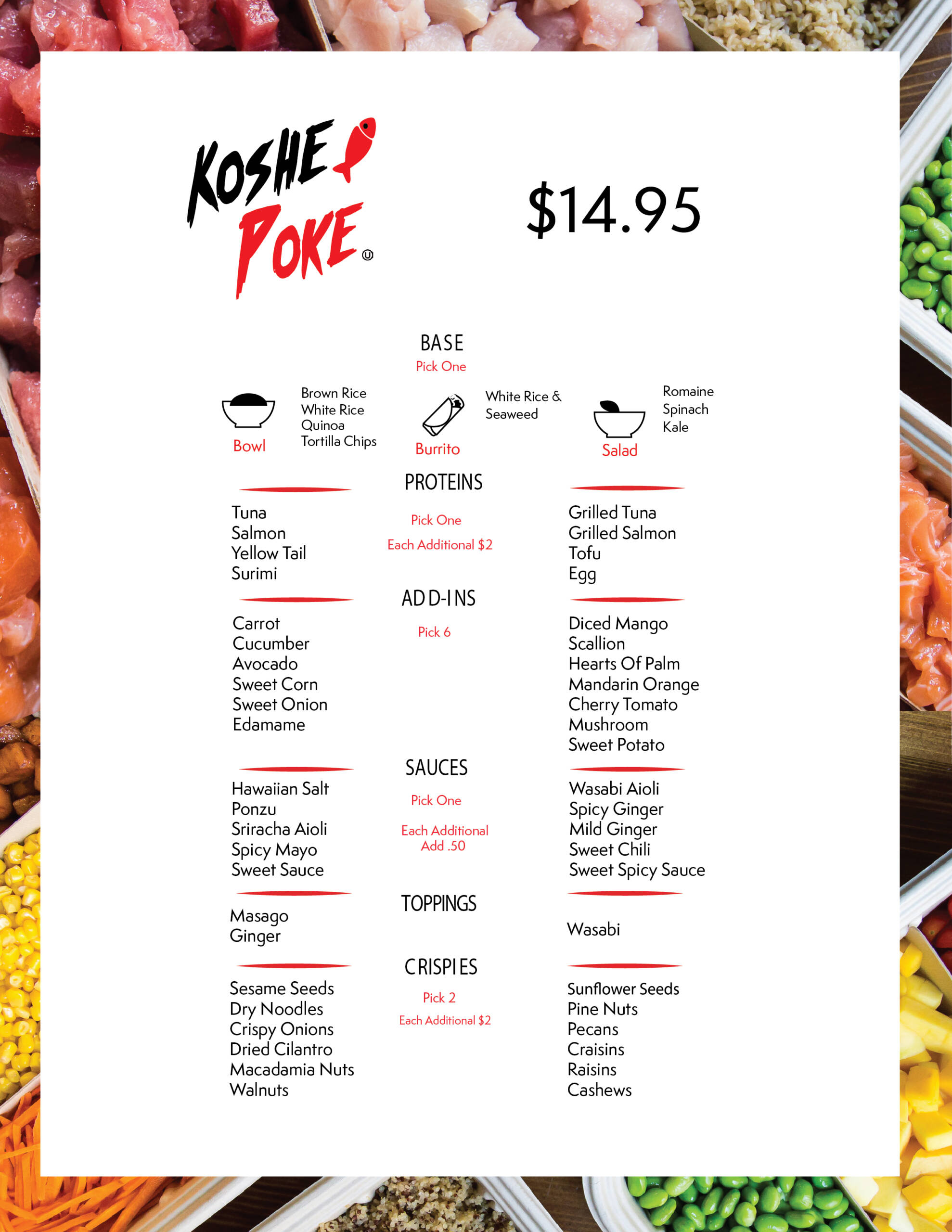 Menu - Poke Poke